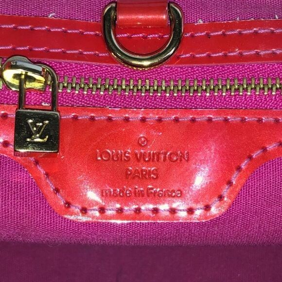 Louis Vuitton Wilshire handbag bag Vernis Pink - Picture 5 of 13